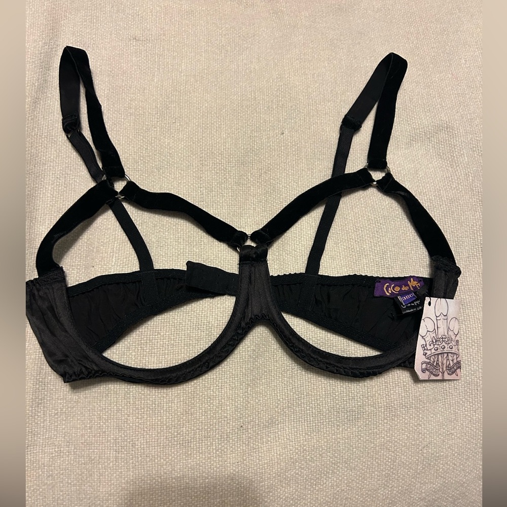 Coco de mer muse Persephone ouvert bra 36C NWT